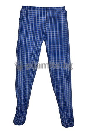 Мъжки пижами Макси модели  Мъжко долнище на пижама  - каре 081